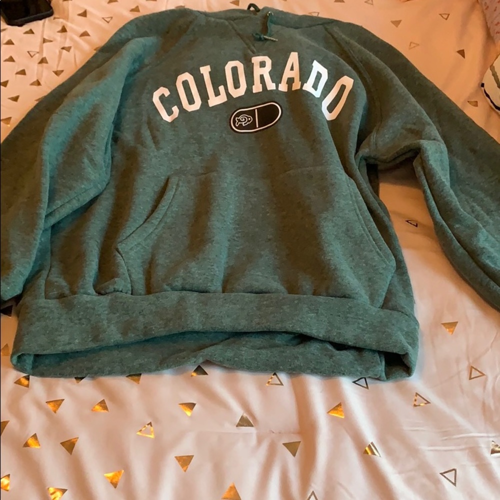 forest green colorado sweatshirt